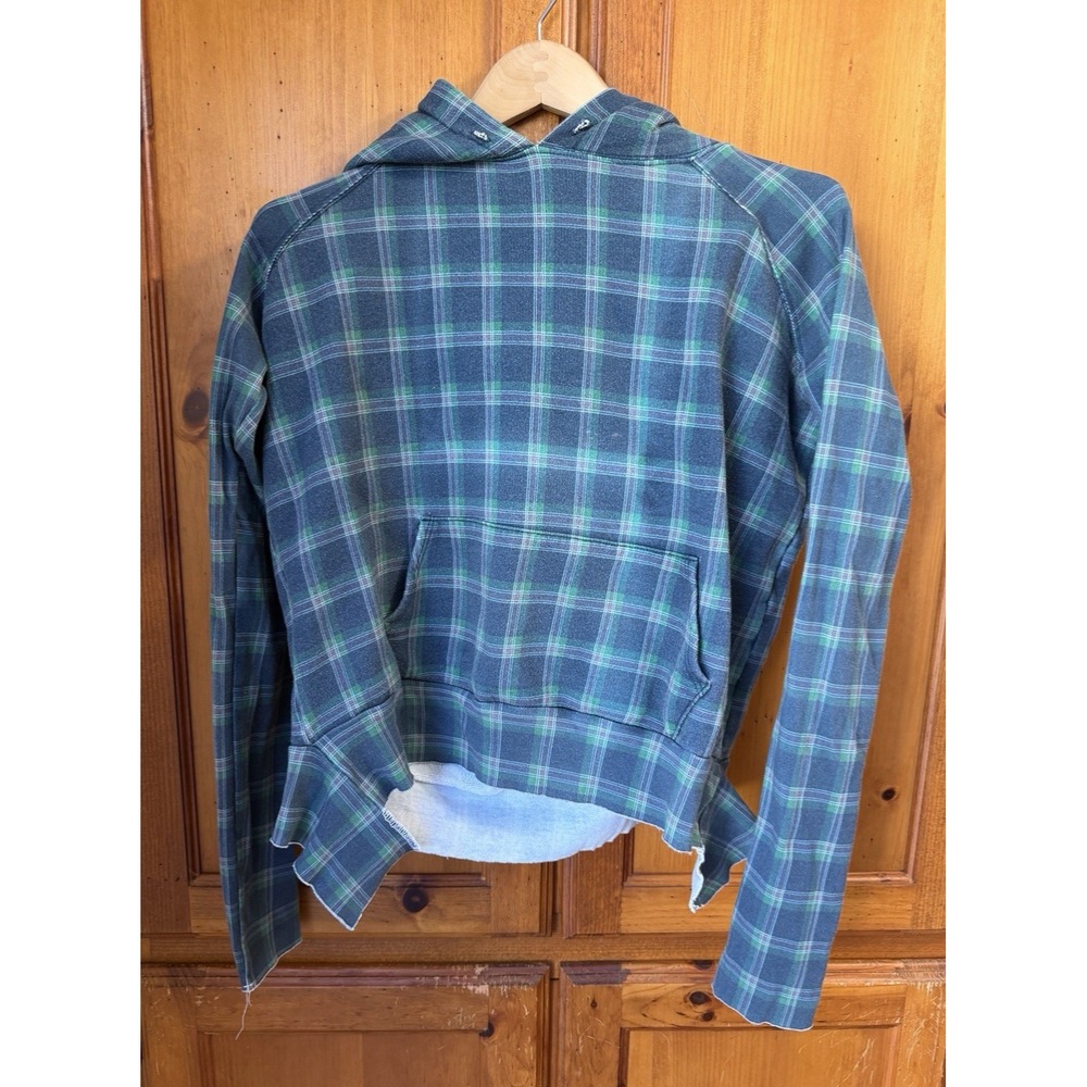 Frank & Eileen Tee Lab Limited Edition Plaid Hoodie Sweatshirt Women's M READ